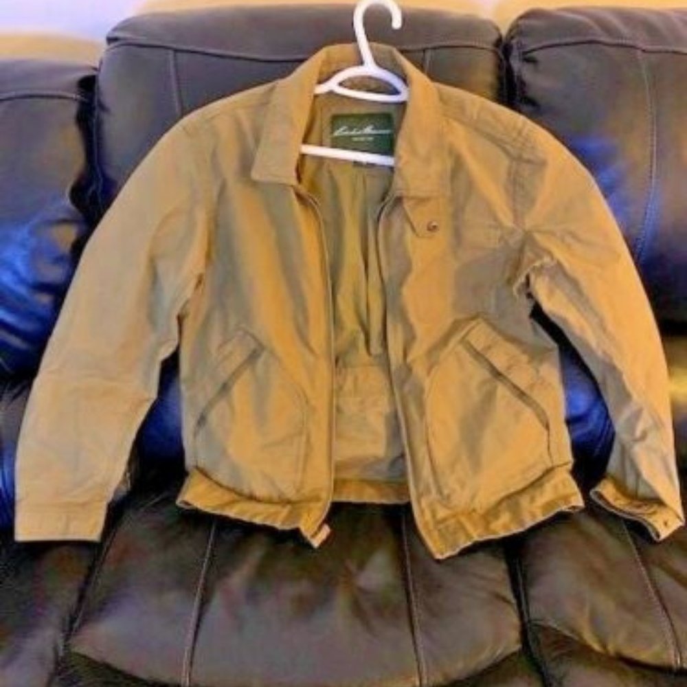 Eddie Bauer Men's Field Jacket, Sesame/Tan, Medium